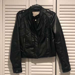 Arden B Black Moto Jacket